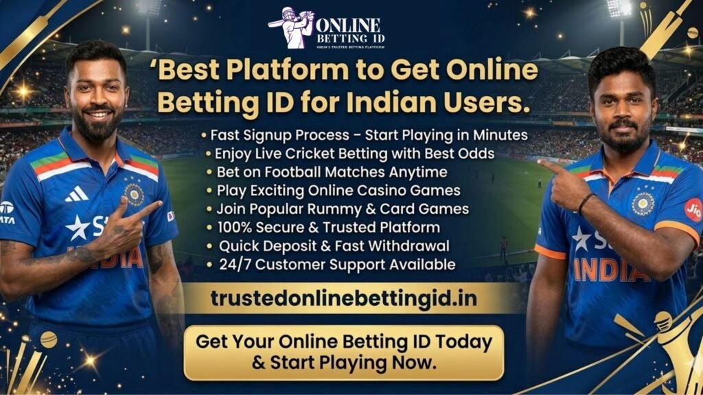 Indian users getting trusted online betting ID online